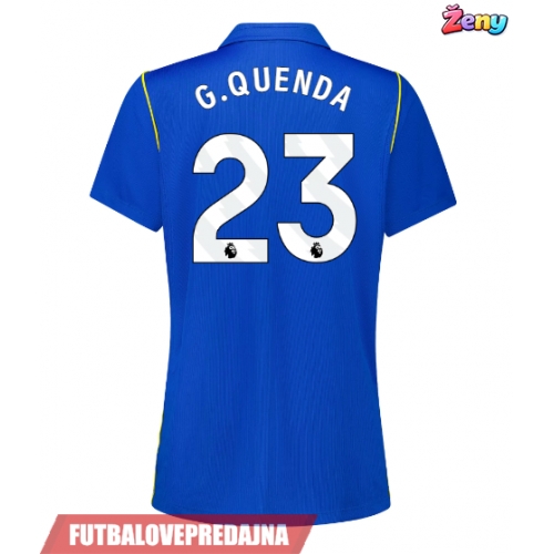 Lacne Ženy Futbalové dres Chelsea Geovany Quenda #23 2026-27 Krátky Rukáv - Domáci